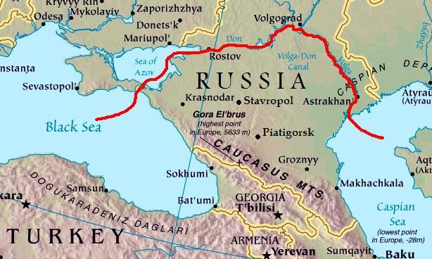 black sea rivers